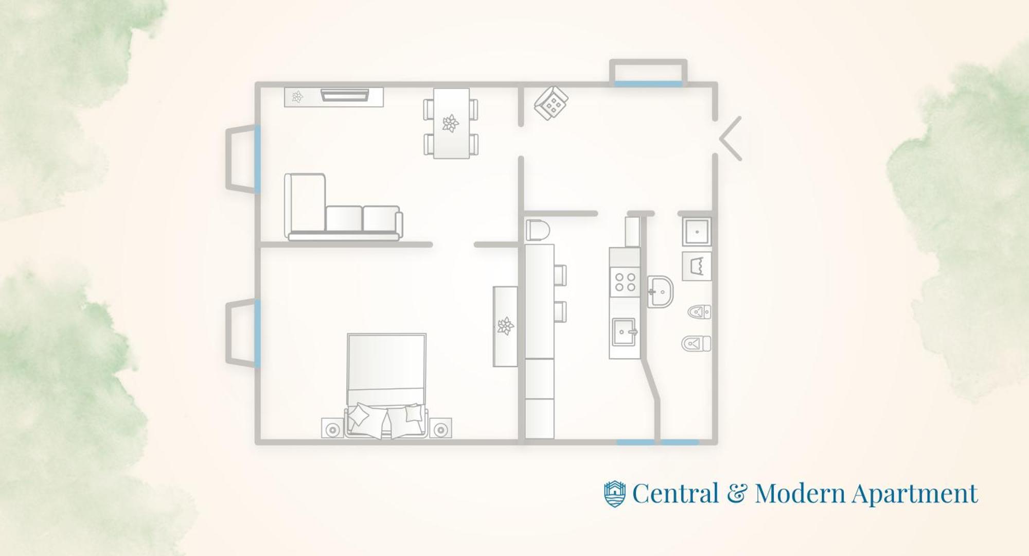 Central & Modern Apartment By Rent All Como Dış mekan fotoğraf